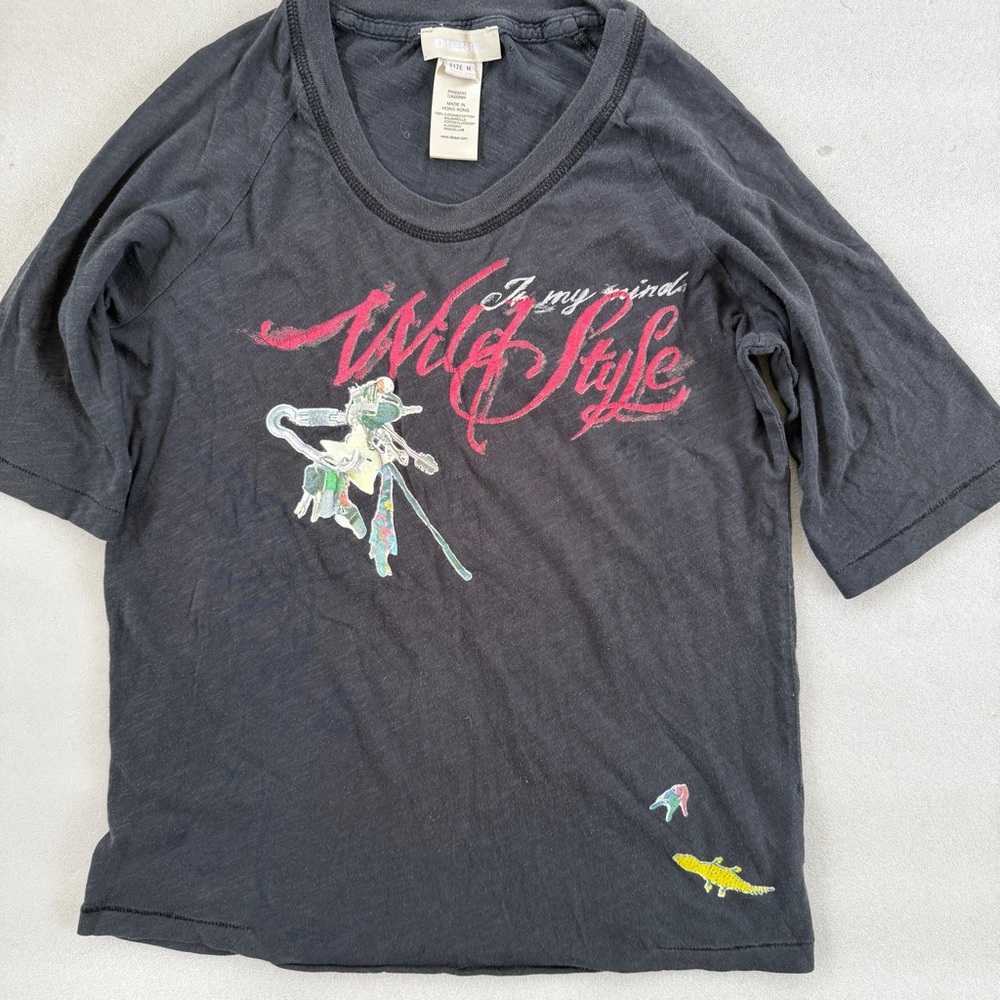 VINTAGE RARE Diesel Rocker Tee - Picture 3 of 9